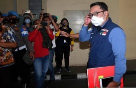 PROTOKOL KESEHATAN : Ridwan Kamil Temukan Saksi Tak Dilengkapi Face Shield