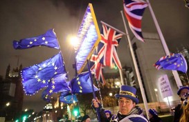 Detik-Detik Terakhir Transisi Brexit, Inggris dan Uni Eropa Siap Tanpa Kesepakatan 