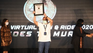 Virtual Port Run and Ride Pelindo III 2020 Raih Dua Rekor Muri