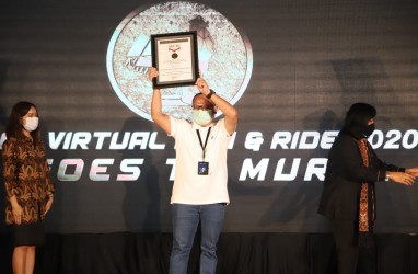 Virtual Port Run and Ride Pelindo III 2020 Raih Dua Rekor Muri
