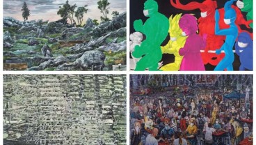 UOB PAINTING OF THE YEAR 2020 : Isolated Garden & Goresan Puitis Pandemi