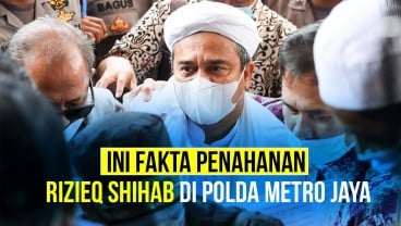 Ini Fakta Penahanan Rizieq Shihab 