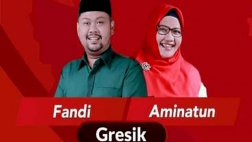 Pilkada Gresik, Real Count Rampung,  Fandi 51 Persen, Selisih 1 Persen dengan Petahana