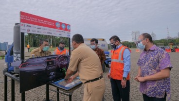 Komunitas Honda Donasikan 45 Wastafel di Area Monas