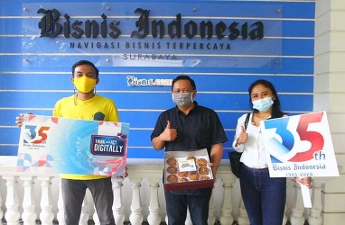 Foto-foto Perayaan HUT ke-35 Bisnis Indonesia di Jawa Timur