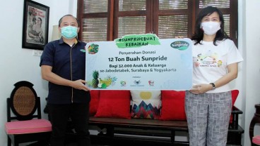 Sunpride Donasikan 12 Ton Buah untuk Masyarakat Terdampak Covid-19