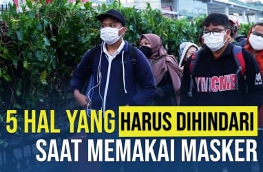 Begini Cara #PakaiMasker dengan Baik dan Benar