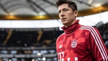 15 Gol, Striker Bayern Munchen Lewandowski Top Skor Bundesliga