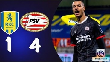 Hasil Lengkap Liga Belanda, PSV Eindhoven Merapat ke Ajax Amsterdam 