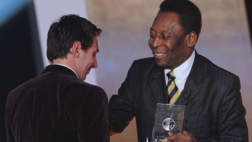 Samai Rekornya, Pele Beri Selamat untuk Lionel Messi