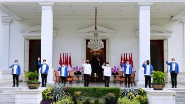 Lantik 6 Menteri, Jokowi Beri Selamat Tanpa Jabat Tangan