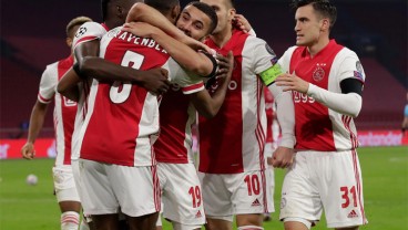 Hasil Liga Belanda : Ajax Tersandung, Feyenoord Balik ke Jalur 3 Poin