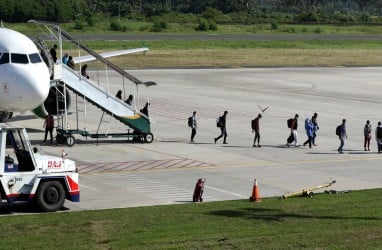 Terjadi Lonjakan Penumpang di Bandara Banyuwangi Jelang Akhir Tahun