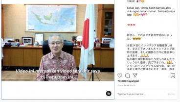 Dubes Ishii Masafumi Kembali ke Jepang, Ini Pesannya ke Warga Indonesia