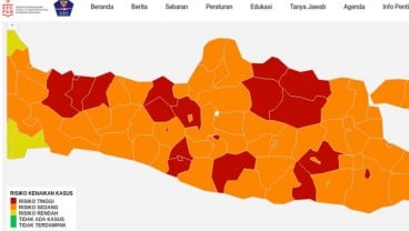 Update Corona Jateng, Zona Merah Tinggal 12 Daerah