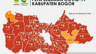 Kawasan Puncak Jadi Zona Merah Penularan Covid-19