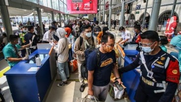 Puncak Arus Libur Balik Pertama, Penumpang KAI Capai 40.600