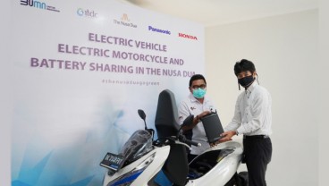 ITDC Uji Coba Sepeda Motor Listrik di Kawasan Wisata Nusa Dua