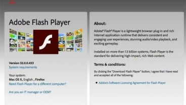 Adobe Flash Player Tamat Riwayat Mulai 12 Januari