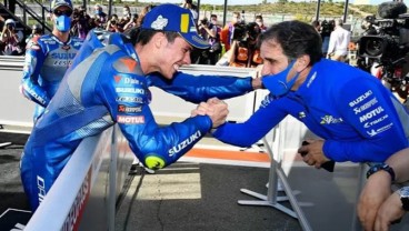 Tim MotoGP Tim Suzuki Ecstar Resmi Melepas Davide Brivio