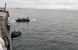 Kementerian KKP Terjunkan Kapal Pengawas Bantu Pencarian Pesawat Sriwijaya Air