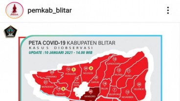 11 Daerah Jatim Lakukan Pembatasan Kegiatan, Ini Langkah Blitar