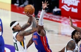 Hasil Basket NBA : Utah Jazz Makin Perkasa di Hadapan Detroit Pistons