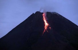 Merapi Keluarkan 45 Kali Lava Pijar Selama 12 Jam