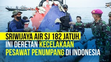 Deretan Panjang Kecelakaan Pesawat Penumpang di Indonesia