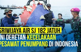Deretan Panjang Kecelakaan Pesawat Penumpang di Indonesia
