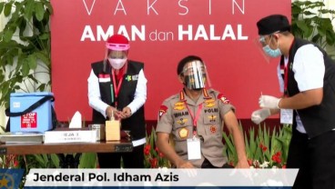 Panglima TNI, Kapolri Hingga Tokoh Agama Jalani Vaksinasi Perdana