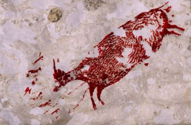 Lukisan Purbakala di Dinding Gua di Sulsel Diprediksi Berumur 44.000 Tahun