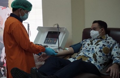 Sembuh dari Covid-19, Anies Donorkan Plasma Darah Konvalesen
