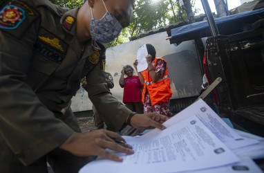 Jakarta PSBB Ketat, 1.538 Orang Tak Pakai Masker Ditindak