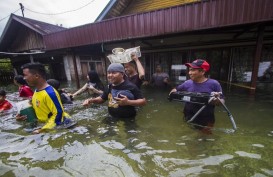 Banjir di Hulu Sungai Tengah, Kalimantan Selatan, Meluas