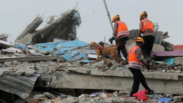 Foto-foto Perkembangan Penanganan Gempa di Mamuju, Minggu 17 Januari