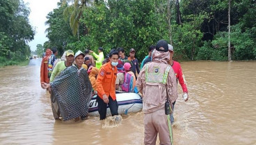 10 Kabupaten/Kota Terdampak Banjir di Kalsel, 15 Orang Meninggal dan 24.379 Rumah Terendam 