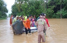 10 Kabupaten/Kota Terdampak Banjir di Kalsel, 15 Orang Meninggal dan 24.379 Rumah Terendam 