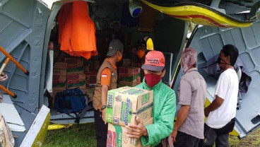 Gempa Sulawesi Barat, BNPB Gunakan Helikopter Distribusi Logistik