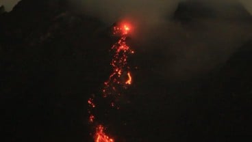 Merapi Muntahkan Awan Panas Sejauh 1 Kilometer, Warga Diminta Waspada 