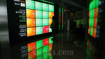 TBIG, SMGR, INTP Pimpin Indeks LQ45, Saham ANTM dan MDKA Ciut