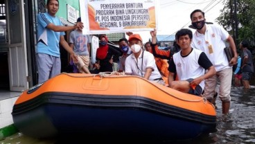 Pos Indonesia Salurkan Bantuan untuk Korban Banjir Kalsel dan Gempa Majene