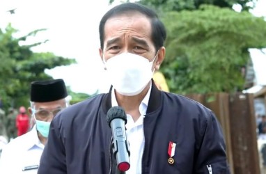 Ngebut! Jokowi Minta Perbaikan Jembatan Mataraman Kalsel Rampung 4 Hari