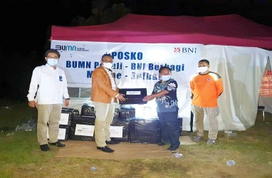 BNI Makassar Salurkan Bantuan untuk Korban Gempa Sulbar
