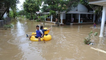 Banjir Susulan Kembali Landa Dua Desa di Jember