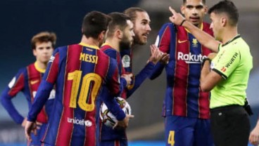 Lionel Messi Diskors 2 Pertandingan, Barcelona Banding