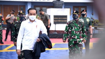 Presiden Jokowi Tinjau Lokasi Posko Darurat Sriwijaya Air