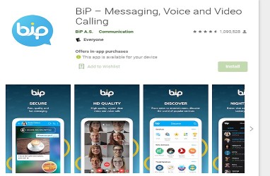 Perkenalkan BiP, Aplikasi Buatan Turki Pesaing WhatsApp