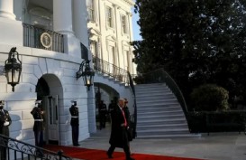 Detik-Detik Trump Akhiri Jabatan Presiden AS dan Tinggalkan Gedung Putih