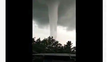 Heboh Puting Beliung Mirip Tornado Terjang  Wonogiri, Begini Penjelasan  BMKG